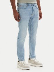 HUGO Jeansy 50556047 Niebieski jasny Extra Slim Fit. Niebieskie jeansy męskie Hugo. Za 599.99 zł.