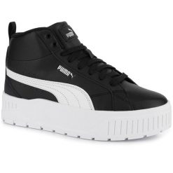 Buty sportowe sneakersy damskie wysokie na platformie PUMA KARMEN II MID 397459-. Białe buty sportowe na co dzień damskie Puma, bez wzorów. Za 209.00 zł.