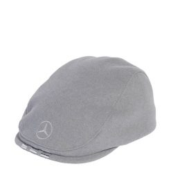 Czapka typu flat cap Mercedes - AMG Petronas Formula One Team Silver Arrows. Szare czapki męskie Adidas, bez wzorów, sportowe. Za 129.00 zł.