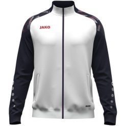 Kurtka Jako Sonic. Białe kurtki treningowe męskie Jako, m, bez wzorów, z materiału, do biegania. Za 304.50 zł.