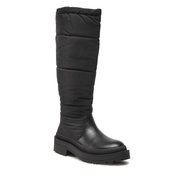 Kozaki Jenny Fairy. Czarne kozaki damskie Jenny Fairy, bez obcasa, na płaskiej podeszwie. Za 159.99 zł.