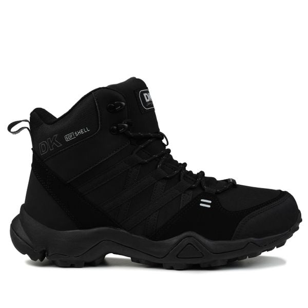 Buty męskie sportowe trekkingowe DK SWAT HIGH. Czarne buty trekkingowe męskie DK, bez zapięcia. W wyprzedaży za 199.00 zł.