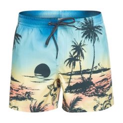 Szorty kąpielowe męskie Quiksilver Everyday Paradise Volley 15". Niebieskie szorty sportowe męskie Quiksilver, m, z materiału, żeglarskie. Za 170.95 zł.