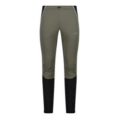 Spodnie narciarskie CMP. Zielone spodnie materiałowe męskie CMP, bez wzorów, sportowe. Za 356.55 zł.