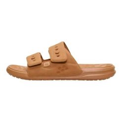 HeyDude Męskie Klapki Wave 2 Strap Slide Classic. Brązowe klapki i japonki męskie Hey dude, z materiału. Za 199.00 zł.