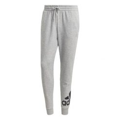 Spodnie dla dorosłych Adidas Essentials French Terry Szary. Czarne spodnie sportowe męskie Adidas, z bawełny. Za 238.35 zł.