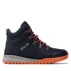 Trapery Big Star Shoes. Niebieskie buty zimowe męskie BIG STAR SHOES, bez zapięcia. Za 209.99 zł.