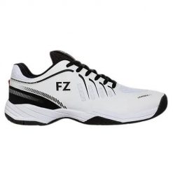 Buty do badmintona dla dorosłych FZ Forza Leander V3. Białe buty sportowe na co dzień damskie FZ FORZA, bez wzorów, z materiału. Za 475.00 zł.