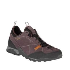 Męskie Buty Treningowe Nativa Leather GORETEX. Fioletowe buty trekkingowe męskie Aku, z gore-texu, bez zapięcia, trekkingowe, gore-tex. Za 572.99 zł.