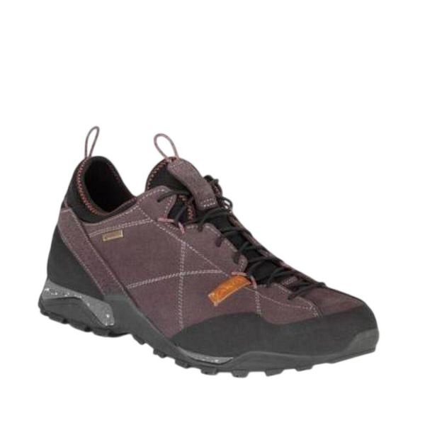 Męskie Buty Treningowe Nativa Leather GORETEX. Fioletowe buty trekkingowe męskie Aku, z gore-texu, bez zapięcia, trekkingowe, gore-tex. Za 572.99 zł.