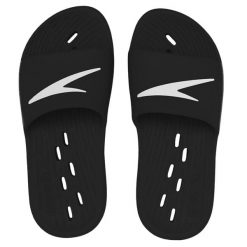 Klapki basenowe damskie Speedo Slide. Białe klapki damskie Speedo, bez wzorów, bez obcasa. Za 85.98 zł.