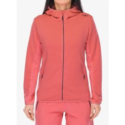 Bluza trekkingowa damska CMP Glentra Jacket. Czerwone bluzy bez kaptura damskie CMP. Za 384.99 zł.