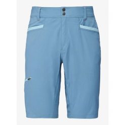 Spodenki męskie Black Diamond Valley Shorts. Niebieskie szorty męskie Black Diamond, bez kołnierzyka. Za 314.99 zł.