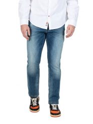 Timezone Dżinsy "Eduardo" - Slim fit - w kolorze niebieskim rozmiar: W38/L32. Niebieskie jeansy męskie Timezone. Za 154.07 zł.