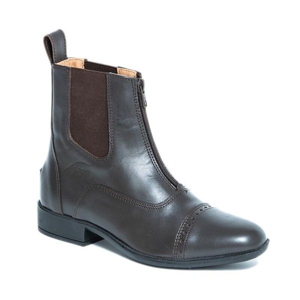 Buty jeździeckie HFI Legacy. Brązowe buty wizytowe męskie HFI, z gumy, bez zapięcia. Za 562.00 zł.
