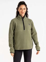 Dare 2b Bluza polarowa "Slide Out" w kolorze khaki rozmiar: 42. Brązowe bluzy bez kaptura damskie Dare 2b, z polaru. Za 170.07 zł.