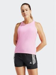 Adidas Koszulka techniczna Own The Run IN2963 Różowy Regular Fit. Czerwone bluzki sportowe damskie Adidas, s, bez wzorów, z syntetyku, bez ramiączek. Za 99.99 zł.