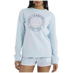 Bluza sportowa damska Ellesse Antichi. Niebieskie bluzy bez kaptura damskie Ellesse, m. Za 195.00 zł.
