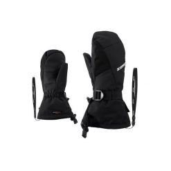 Rękawiczki dziecięce Ziener Lanic GTX + Gore Plus Warm Mitten Junior. Czarne rękawiczki dziecięce Ziener, bez ramiączek. Za 161.99 zł.