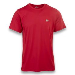 Koszulka Ande Campelli Dorośli. Czerwone t-shirty sportowe męskie Ande, l, z elastanu, bez ramiączek, do biegania. Za 157.99 zł.