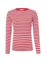 Brookshire Koszulka z długim rękawem Kobiety Bawełna (100%) czerwony, XXL. Czerwone t-shirty damskie brookshire, xxl, bez wzorów, z bawełny, bez kołnierzyka. Za 99.95 zł.