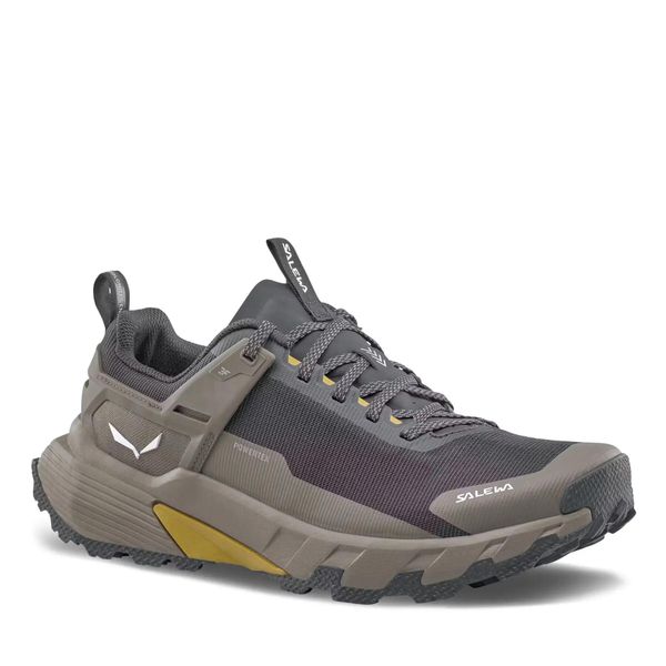Buty trekkingowe Salewa Pedroc 2 Ptx. Zielone buty trekkingowe męskie Salewa, bez zapięcia, do biegania. Za 596.00 zł.