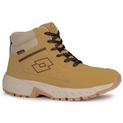 Buty męskie sportowe Buty Lotto EVEDAL MID. Brązowe buty sportowe na co dzień męskie Lotto, bez zapięcia. W wyprzedaży za 159.00 zł.