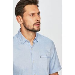 Pierre Cardin - Koszula. Niebieskie koszule męskie Pierre Cardin, l, bez wzorów, z bawełny, bez kołnierzyka, bez ramiączek. W wyprzedaży za 179.90 zł.