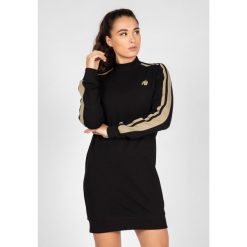 Isabella Sukienka bluzowa - Czarny. Czarne sukienki damskie GORILLA WEAR, xs, bez wzorów, sportowe, bez kołnierzyka, bez ramiączek, sportowe. Za 255.00 zł.