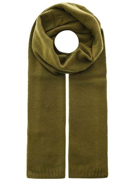 Zwillingsherz Kaszmirowy szal w kolorze khaki - 180 x 28 cm rozmiar: onesize. Brązowe szaliki i kominy damskie Zwillingsherz, bez wzorów, z kaszmiru. Za 192.33 zł.