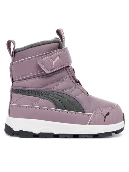 Puma Śniegowce Evolve Boot Ac+ Inf 392646 09 Fioletowy. Fioletowe kozaki dziewczęce Puma, bez wzorów, z materiału, bez obcasa. Za 209.99 zł.