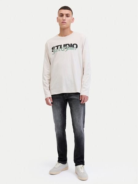 Jack & Jones Jeansy Glenn 12289778 Czarny Slim Fit. Czarne jeansy męskie Jack & Jones. Za 269.99 zł.