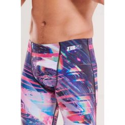 Spodenki treningowe do kolan Zerod Glitcher - jammery. Kąpielówki męskie ZEROD, l, bez wzorów, do pływania. Za 215.00 zł.