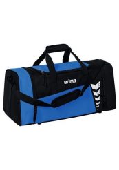 Torba sportowa Erima Six Wings. Czarne torby męskie na ramię Erima, bez wzorów, z poliesteru, na ramię. Za 119.99 zł.