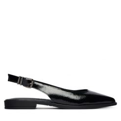 Baleriny Tamaris. Czarne baleriny damskie Tamaris, bez wzorów, bez obcasa. Za 369.99 zł.