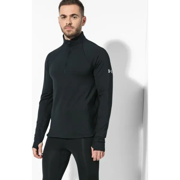 Under Armour Bluza Cg Reactor Run Half Zip V2 , czarny, rozmiar XXL. Czarne bluzy z kapturem męskie Under Armour, m, z materiału. W wyprzedaży za 159.99 zł.