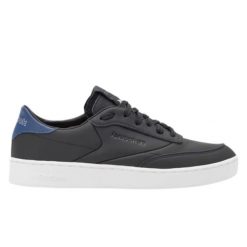 Buty do chodzenia Reebok Club C Clean. Czarne buty sportowe na co dzień damskie Reebok, bez wzorów, z gumy, trekkingowe, Reebok Club. Za 220.64 zł.