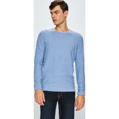 Medicine - Sweter Daily Up. Niebieskie swetry męskie MEDICINE, m, bez wzorów, z bawełny, bez kołnierzyka. W wyprzedaży za 39.90 zł.