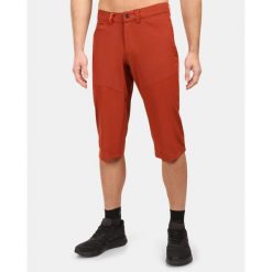 Męskie spodnie outdoorowe 3/4 Kilpi OLPRA-M. Brązowe szorty męskie Kilpi, na lato, bez wzorów, z nylonu, sportowe. Za 215.49 zł.