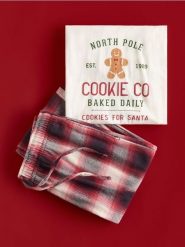 Dwuczęściowa świąteczna piżama - złamana biel. Piżamy męskie Reserved, l, bez wzorów, z bawełny, bez ramiączek. W wyprzedaży za 99.99 zł.