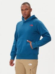 The North Face Bluza Redbox NF0A89F9 Niebieski Regular Fit. Niebieskie bluzy bez kaptura męskie The North Face, l, z bawełny. Za 279.99 zł.