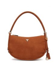 Guess Torebka Danya HWSG99 18010 Brązowy. Brązowe torebki klasyczne damskie Guess, z aplikacjami, ze skóry, bez dodatków. Za 589.99 zł.