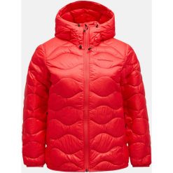 Kurtka Peak Performance puchowa damska Helium Down Hood Jacket czerwona - L. Czerwone kurtki damskie Peak Performance, l, bez wzorów, z puchu, bez kaptura. W wyprzedaży za 1,099.00 zł.