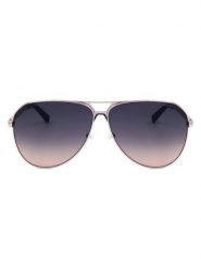 Guess Męskie okulary przeciwsłoneczne w kolorze złoto-granatowym rozmiar: 63. Żółte okulary przeciwsłoneczne męskie Guess, z tworzywa sztucznego. Za 227.31 zł.