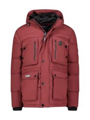 Geographical Norway Parka "Albert" w kolorze bordowym rozmiar: L. Czerwone parki męskie Geographical Norway, l, bez wzorów. Za 339.00 zł.