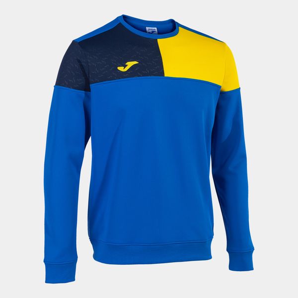 Bluza Joma Crew V. Niebieskie bluzy bez kaptura męskie Joma, m, z dżerseju. W wyprzedaży za 163.95 zł.