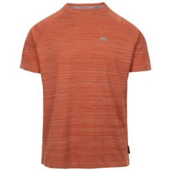 T-shirt Trespass Leecana. Brązowe t-shirty męskie Trespass, l, bez wzorów, z materiału, bez kołnierzyka. Za 125.30 zł.