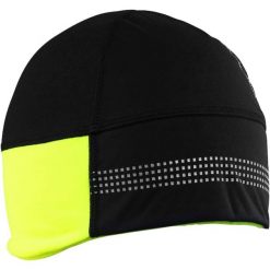 Czapka sportowa unisex Craft Shelter 2.0. Czarne czapki męskie Craft, bez wzorów, z materiału, sportowe. Za 78.49 zł.