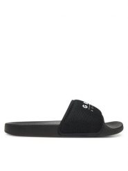 Guess Klapki FMJTOM FAB19 Czarny. Czarne klapki i japonki męskie Guess, ze skóry. Za 139.99 zł.