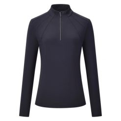 Damska koszulka jeździecka z długim rękawem Imperial Riding Zoey. Czarne t-shirty damskie IMPERIAL RIDING, xs, bez wzorów, z materiału, bez kołnierzyka. Za 303.50 zł.